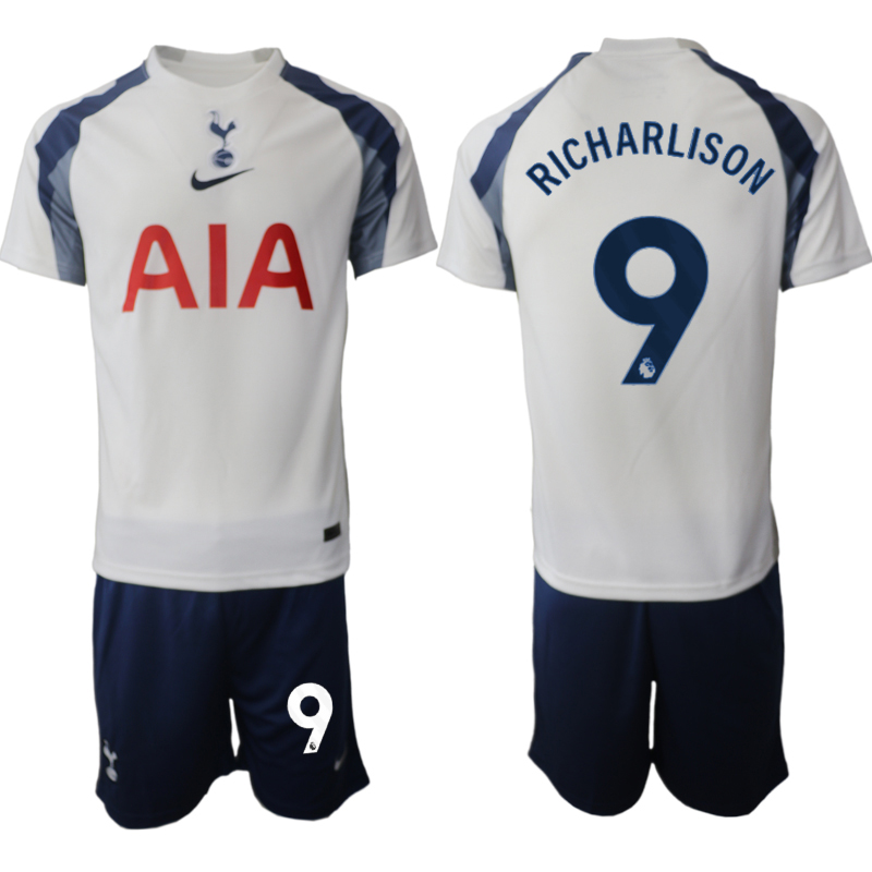 Men 2025-2026 Club Tottenham home White #9 Soccer Jersey